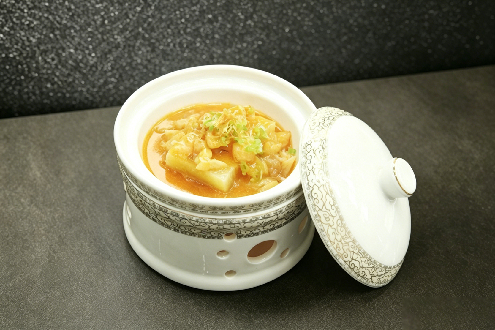夏至-蟹黄酱焗黑毛节瓜